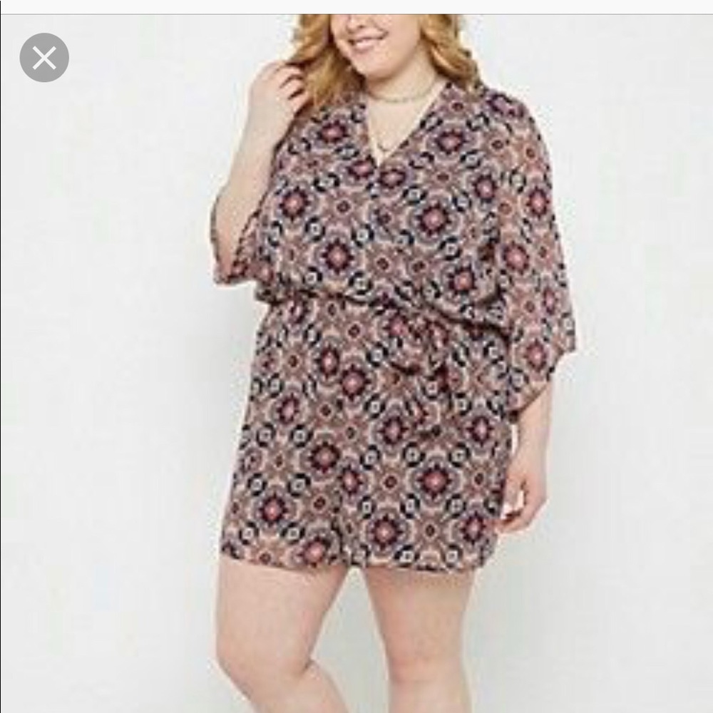 Rue21 plus size 1x romper